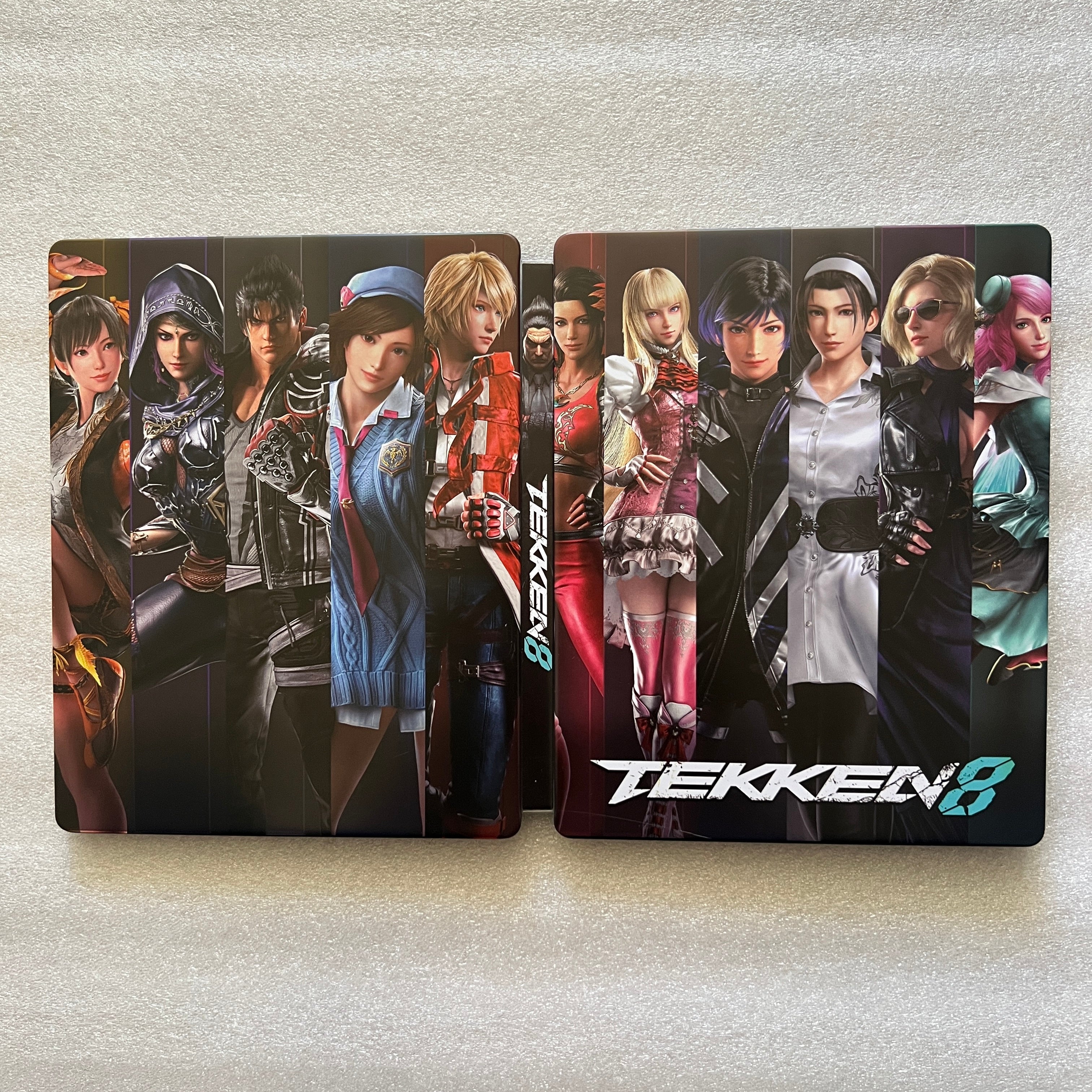 Tekken 8 Custom Made Steelbook Case For (Sony PlayStation 5, Sony PlayStation 4, Xbox) New