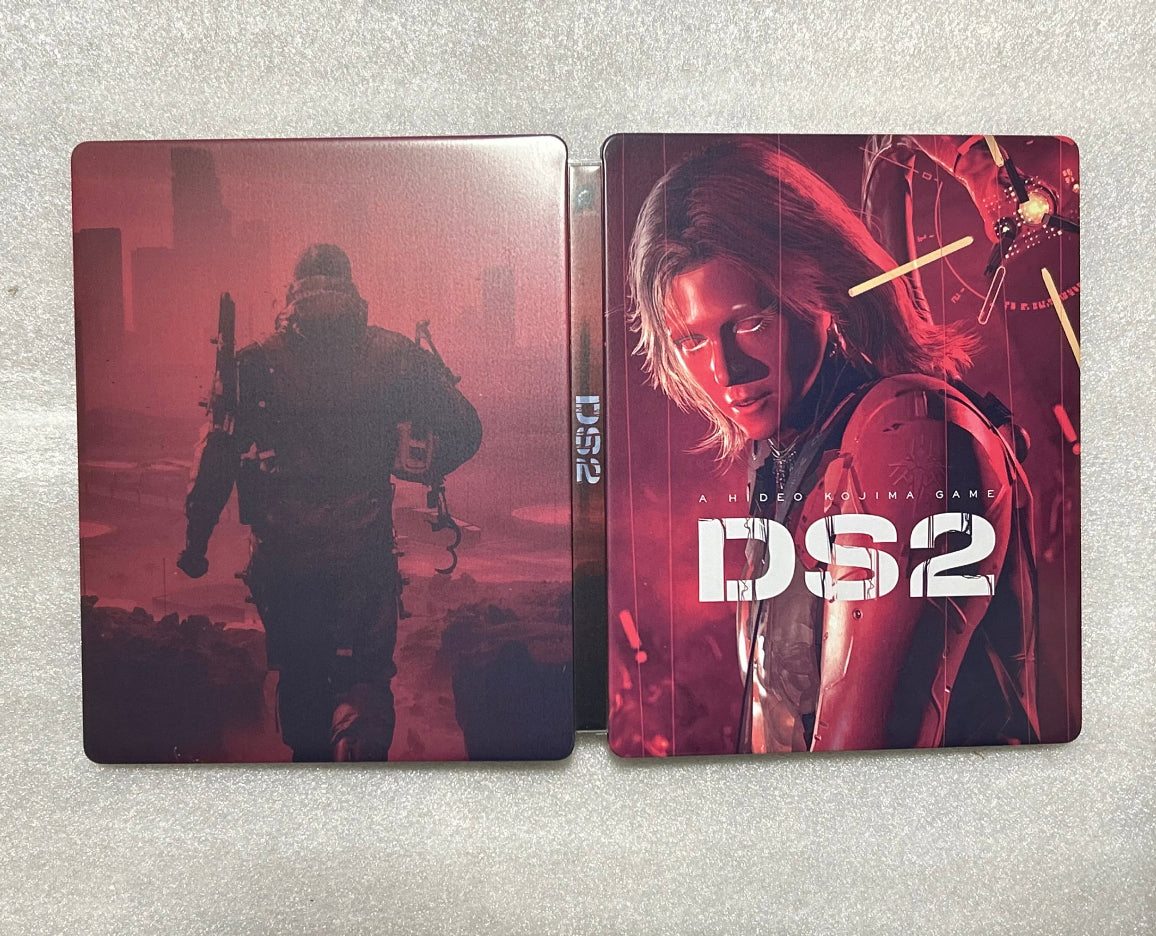 Death Stranding DS2 Custom Made Steelbook Case For (Sony PlayStation 5, Sony PlayStation 4, Xbox) New