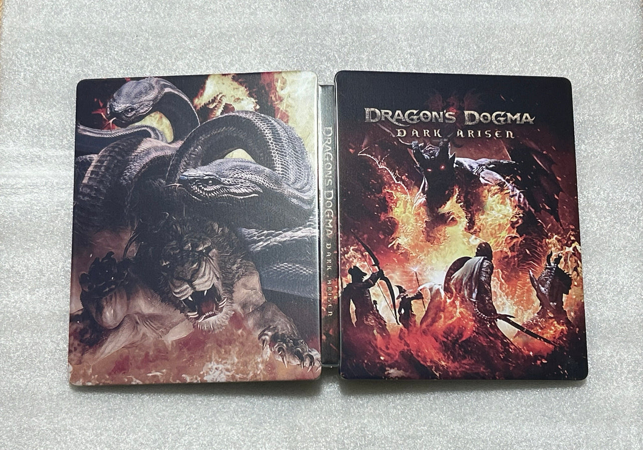 Dragon’s Dogma Dark Arisen Custom made Steelbook Case only for (Sony PlayStation 5, Sony PlayStation 4, Xbox) New