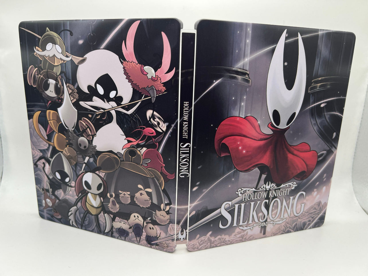 Hollow Knight Silksong Custom made Steelbook Case only for (Sony PlayStation 5, Sony PlayStation 4, Xbox) New