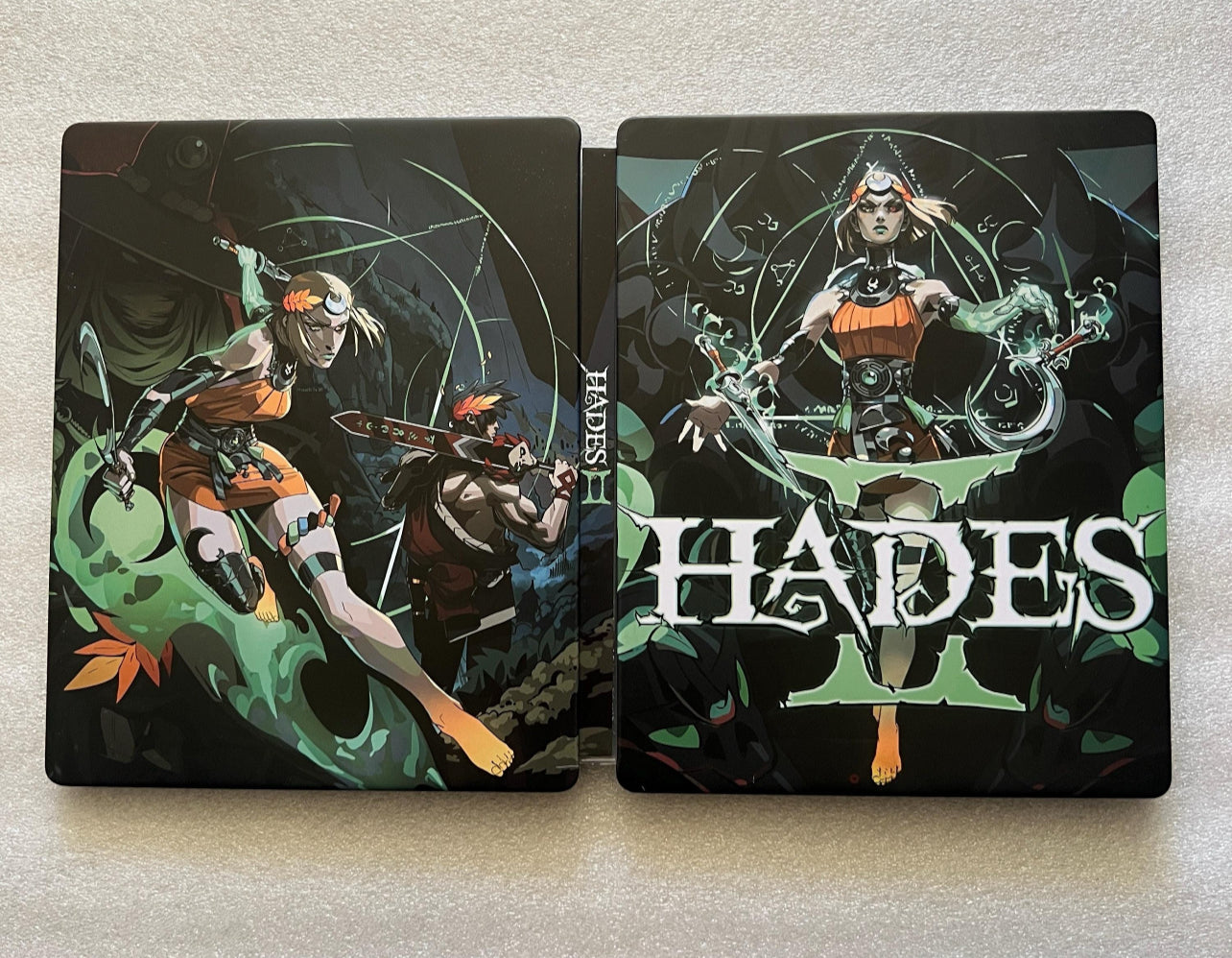 Hades II Custom made Steelbook Case only for (Sony PlayStation 5, Sony PlayStation 4, Xbox) New