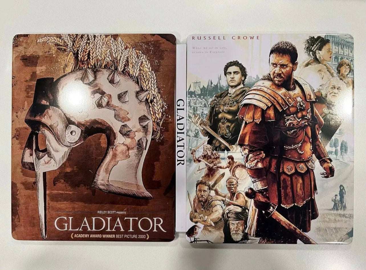 Gladiator Custom Made Steelbook Case only for (Movie) New