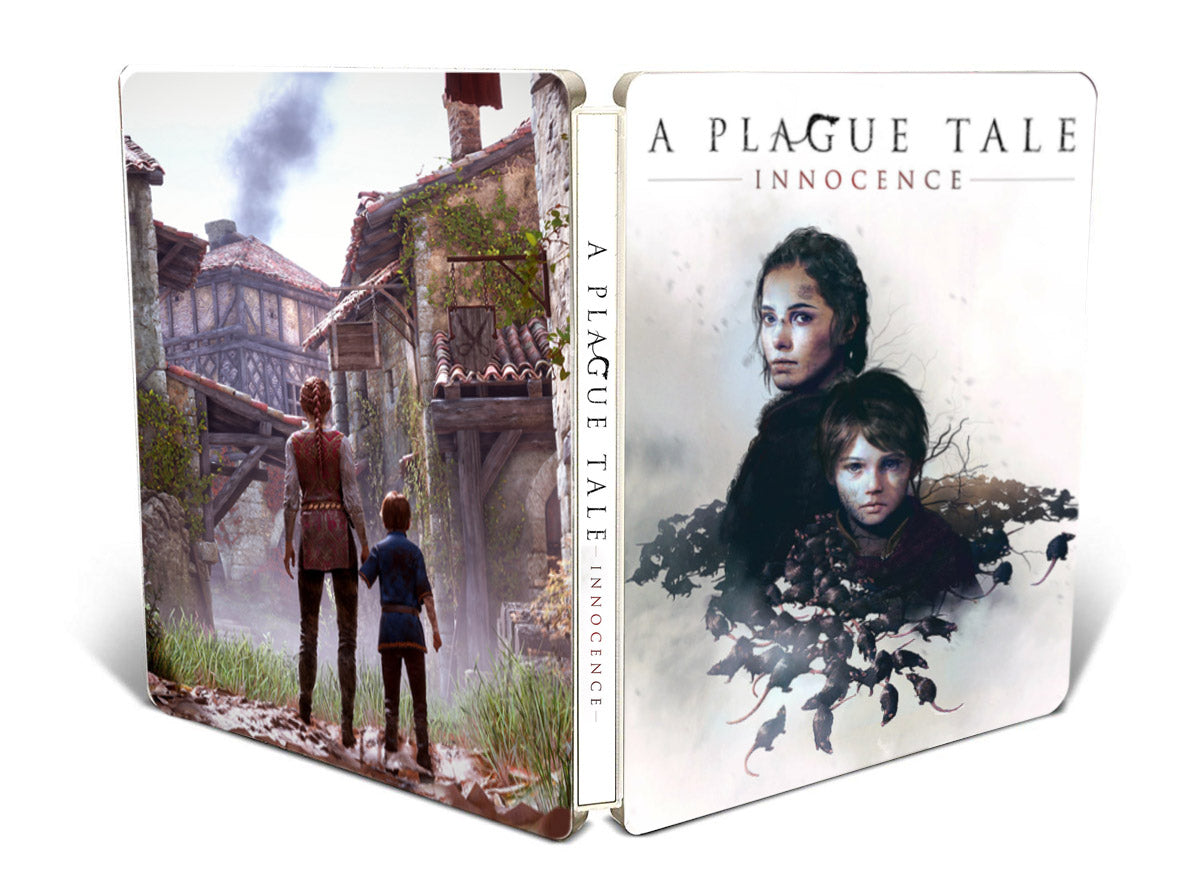 A Plague Tale Innocence Custom Made Steelbook Case For (Sony PlayStation 5, Sony PlayStation 4, Xbox) New