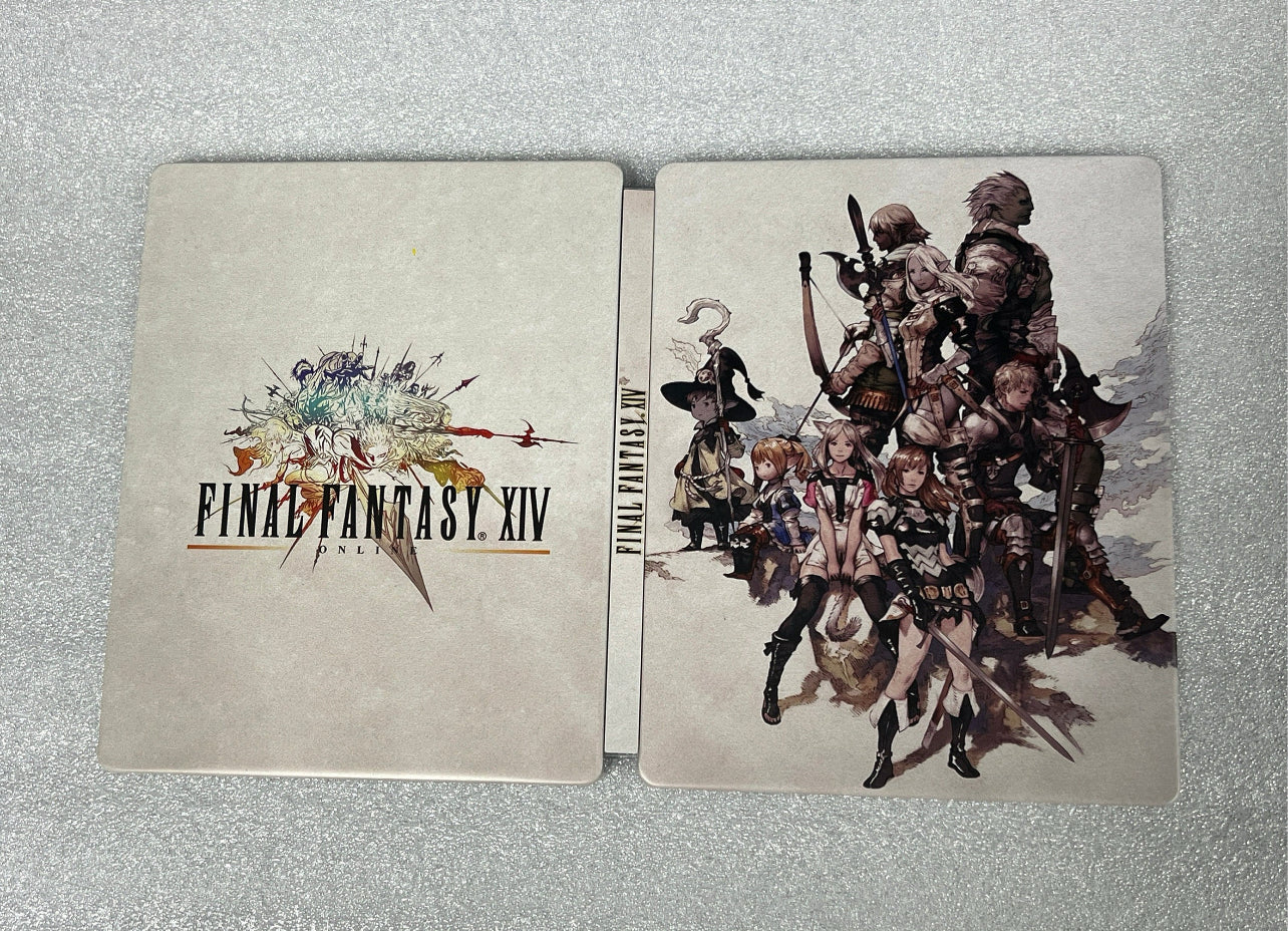 Final Fantasy XIV Custom made Steelbook Case only for (Sony PlayStation 5, Sony PlayStation 4, Xbox) New