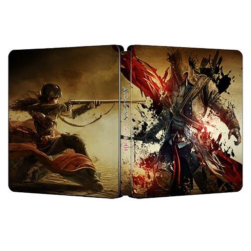 Assassin's Creed III Custom Made Steelbook Case For (Sony PlayStation 5, Sony PlayStation 4, Xbox) New