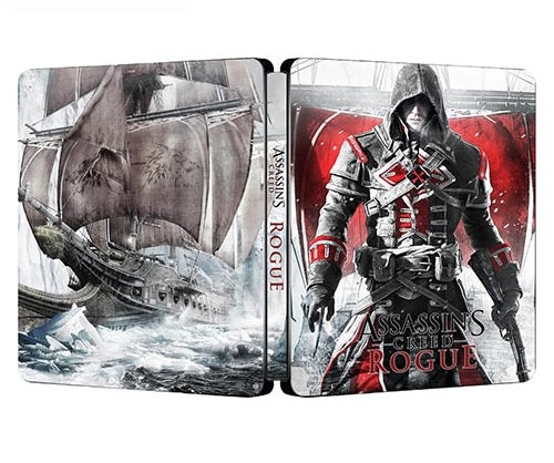 Assassin's Creed Rogue Custom Made Steelbook Case For (Sony PlayStation 5, Sony PlayStation 4, Xbox) New