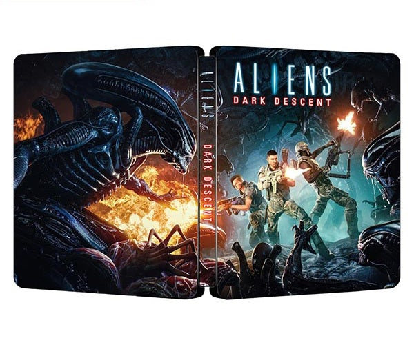 Aliens Dark Descent Custom Made Steelbook Case For (Sony PlayStation 5, Sony PlayStation 4, Xbox) New