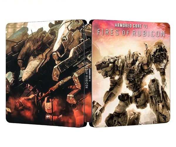 Armored Core VI Custom Made Steelbook Case For (Sony PlayStation 5, Sony PlayStation 4, Xbox) New