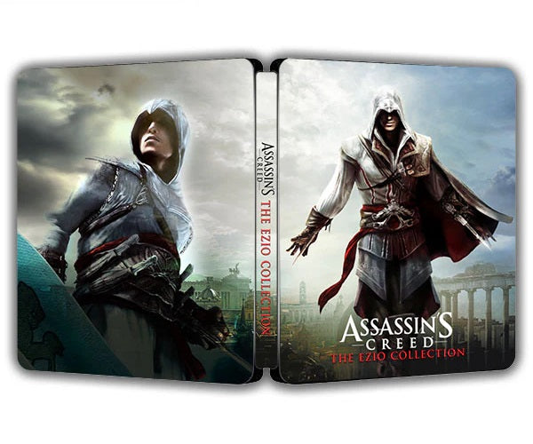 Assassin's Creed The Ezio Collection Custom Made Steelbook Case For (Sony PlayStation 5, Sony PlayStation 4, Xbox) New