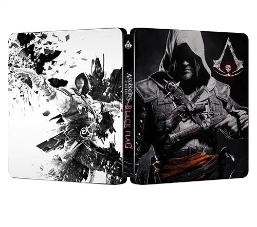 Assassin's Creed Black Flag Custom Made Steelbook Case For (Sony PlayStation 5, Sony PlayStation 4, Xbox) New