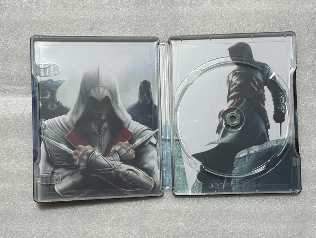 Assassin's Creed The Ezio Collection Custom Made Steelbook Case For (Sony PlayStation 5, Sony PlayStation 4, Xbox) New