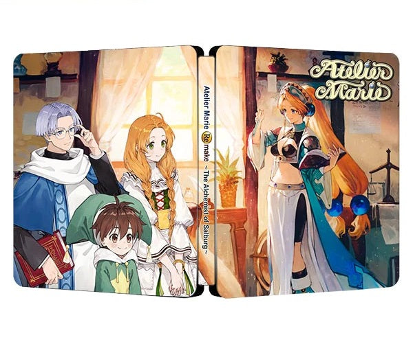 Atelier Marie Remake The Alchemist of Salburg Custom Made Steelbook Case For (Sony PlayStation 5, Sony PlayStation 4, Xbox) New