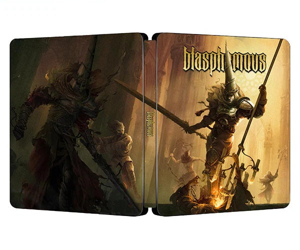 Blasphemous Custom Made Steelbook Case For (Sony PlayStation 5, Sony PlayStation 4, Xbox) New