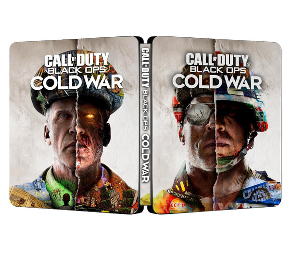 Call of Duty Black Ops Cold War Custom Made Steelbook Case For (Sony PlayStation 5, Sony PlayStation 4, Xbox) New