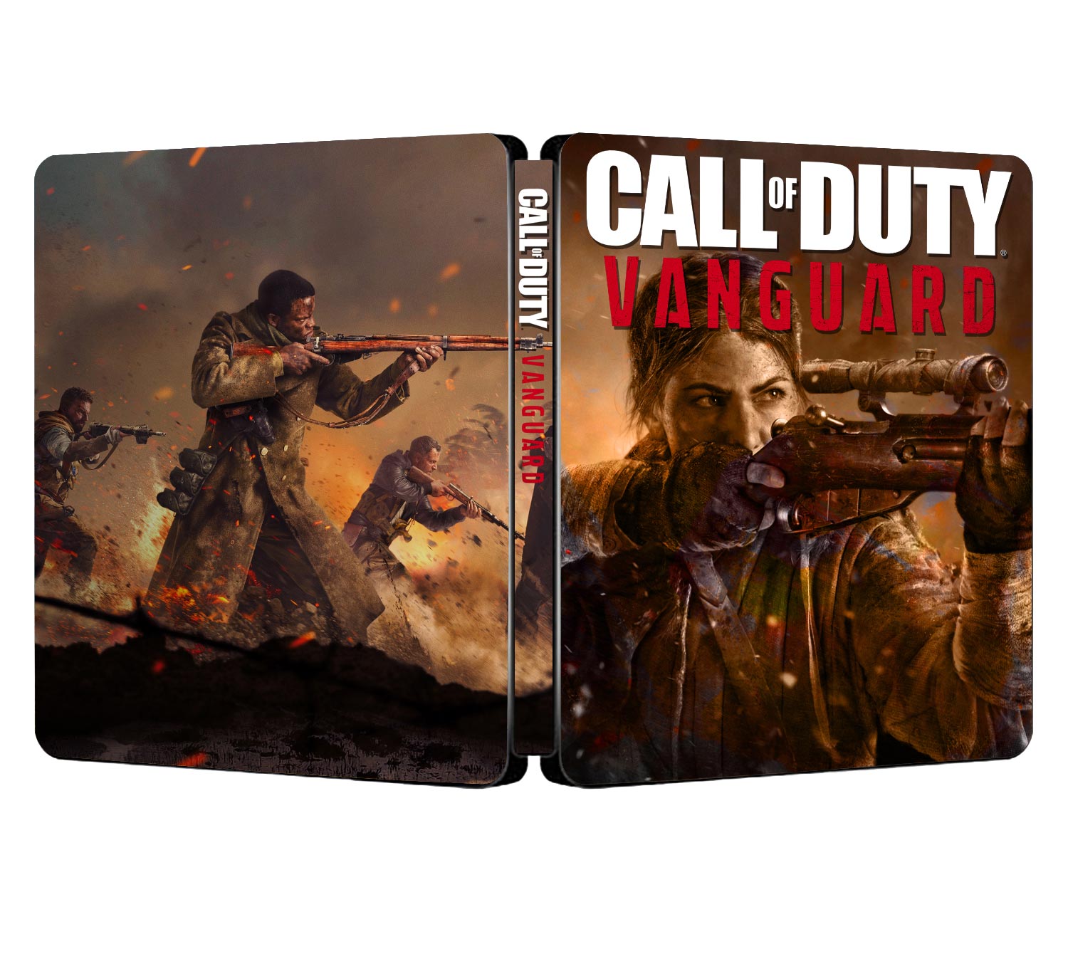 Call of Duty Vanguard Custom Made Steelbook Case For (Sony PlayStation 5, Sony PlayStation 4, Xbox) New