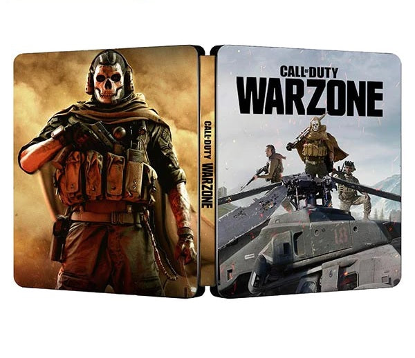 Call of Duty Warzone Custom Made Steelbook Case For (Sony PlayStation 5, Sony PlayStation 4, Xbox) New