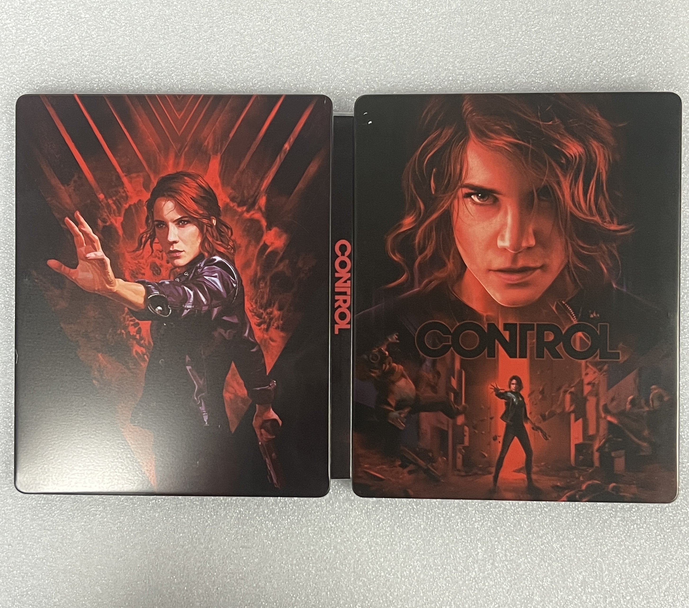 Control Custom Made Steelbook Case For (Sony PlayStation 5, Sony PlayStation 4, Xbox) New