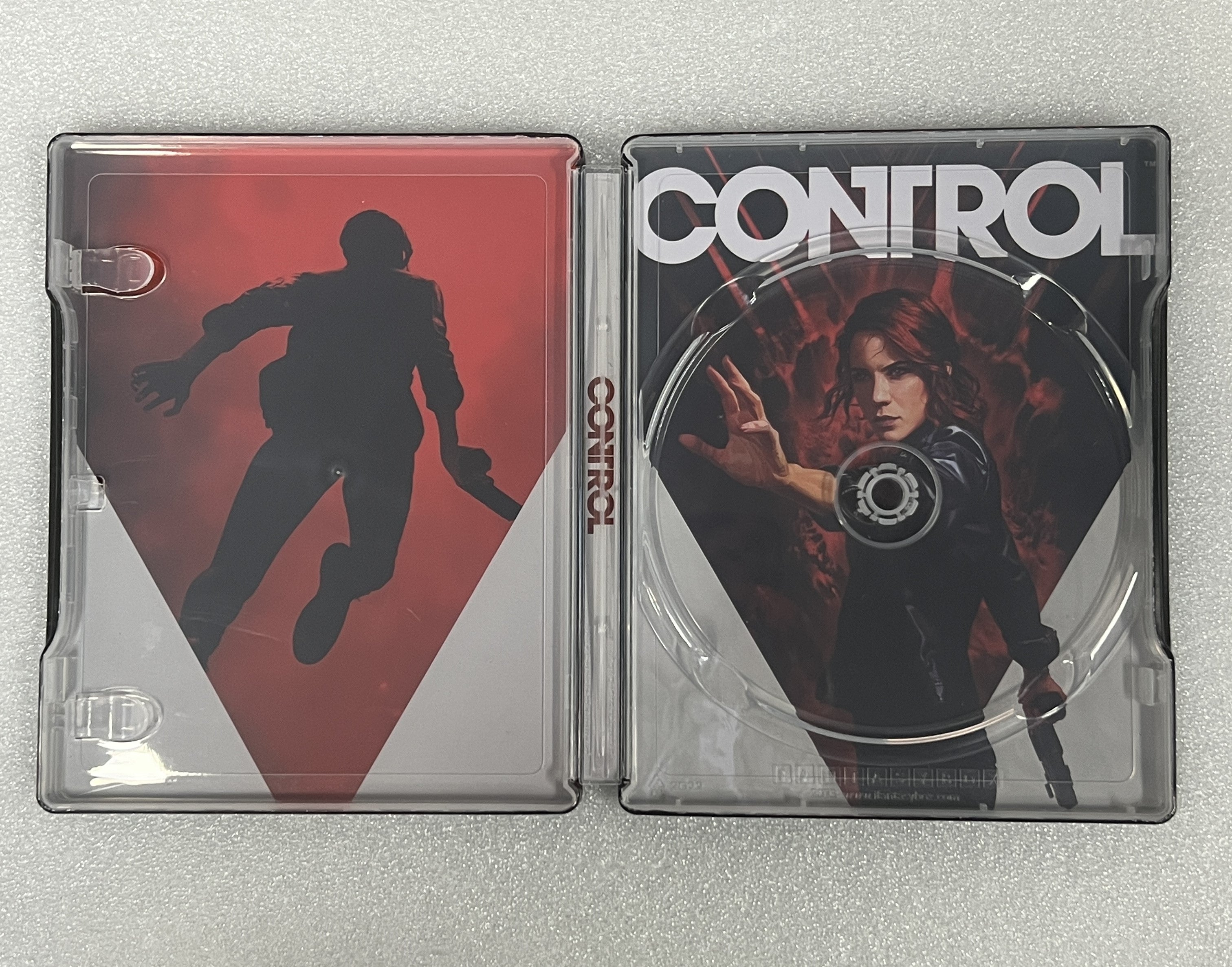 Control Custom Made Steelbook Case For (Sony PlayStation 5, Sony PlayStation 4, Xbox) New