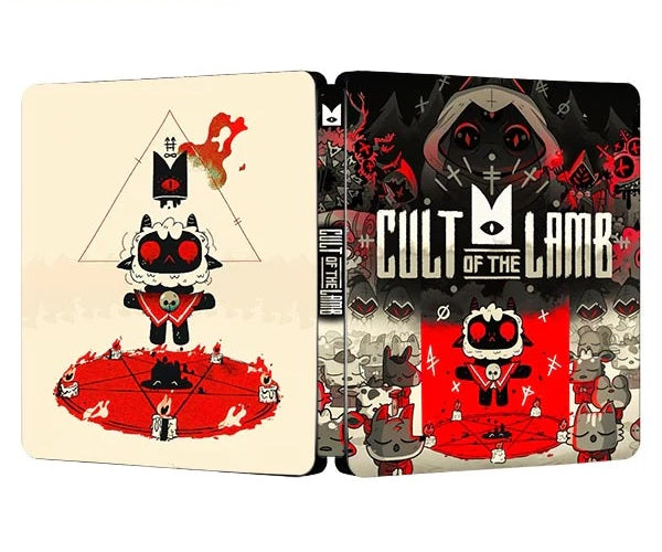 Cult of the Lamb Custom Made Steelbook Case For (Sony PlayStation 5, Sony PlayStation 4, Xbox) New