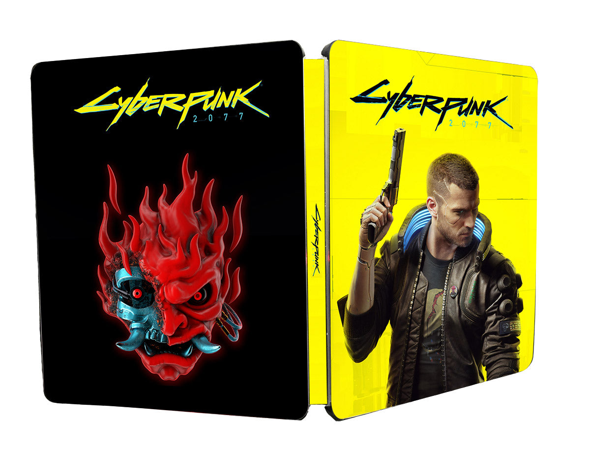 Cyberpunk 2077 Custom Made Steelbook Case For (Sony PlayStation 5, Sony PlayStation 4, Xbox) New