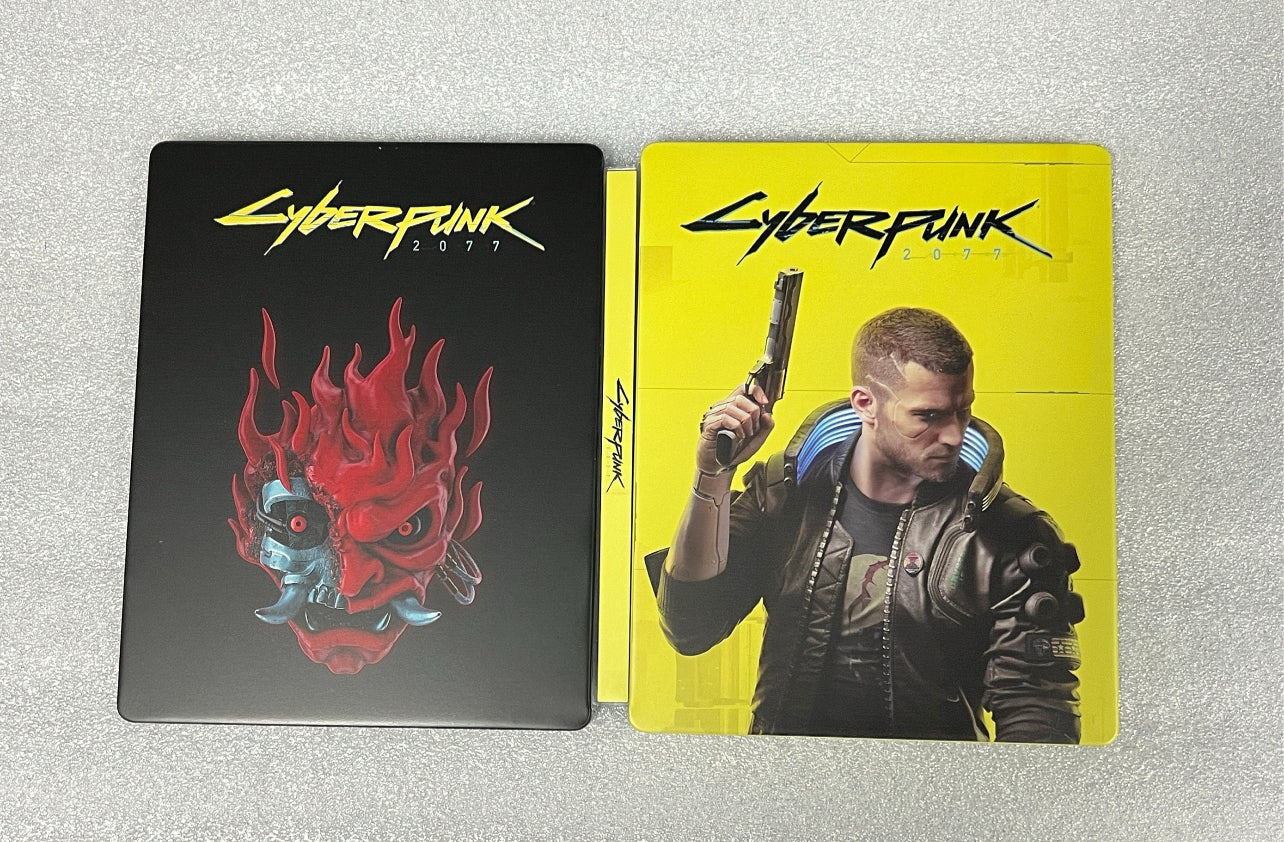 Cyberpunk 2077 Custom Made Steelbook Case For (Sony PlayStation 5, Sony PlayStation 4, Xbox) New