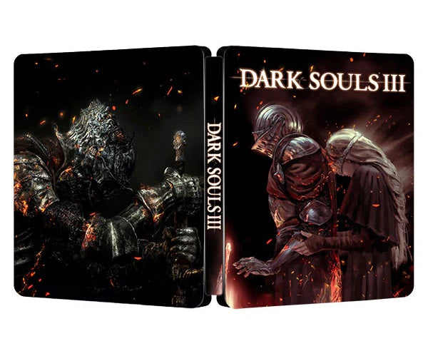 Dark Souls III Custom made Steelbook Case only for (Sony PlayStation 5, Sony PlayStation 4, Xbox) New