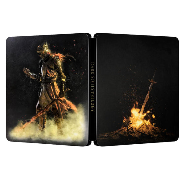 Dark Souls Trilogy Custom Made Steelbook Case For (Sony PlayStation 5, Sony PlayStation 4, Xbox) New