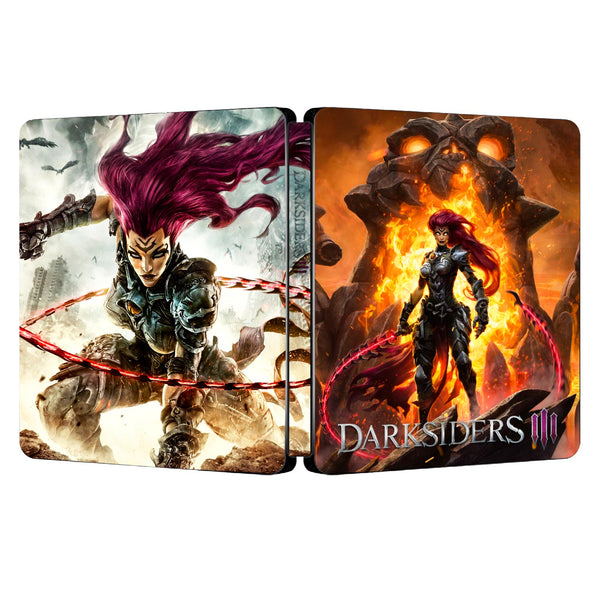 Darksiders 3 Custom Made Steelbook Case For (Sony PlayStation 5, Sony PlayStation 4, Xbox) New