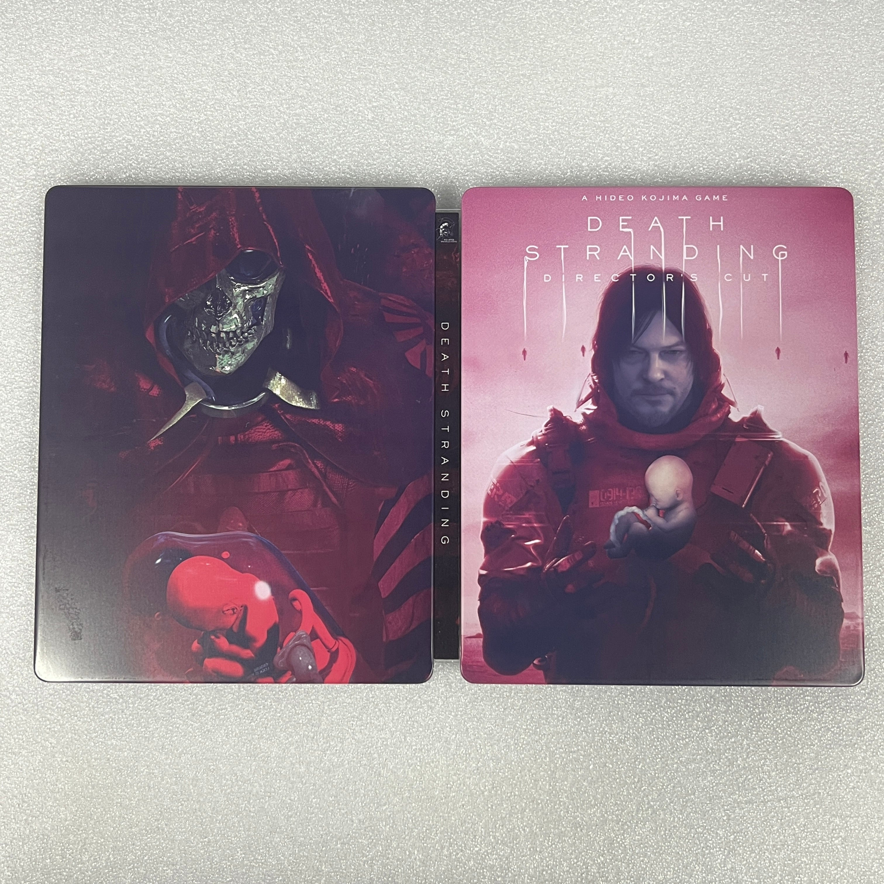 Death Stranding DS Custom Made Steelbook Case For (Sony PlayStation 5, Sony PlayStation 4, Xbox) New