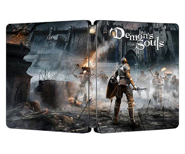 Demons Souls Custom Made Steelbook Case For (Sony PlayStation 5, Sony PlayStation 4, Xbox) New