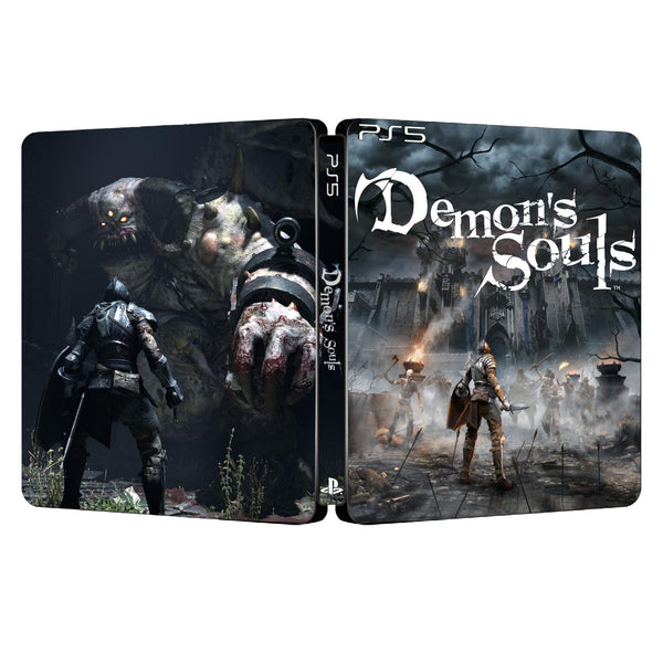 Demons Souls Custom Made Steelbook Case For (Sony PlayStation 5, Sony PlayStation 4, Xbox) New