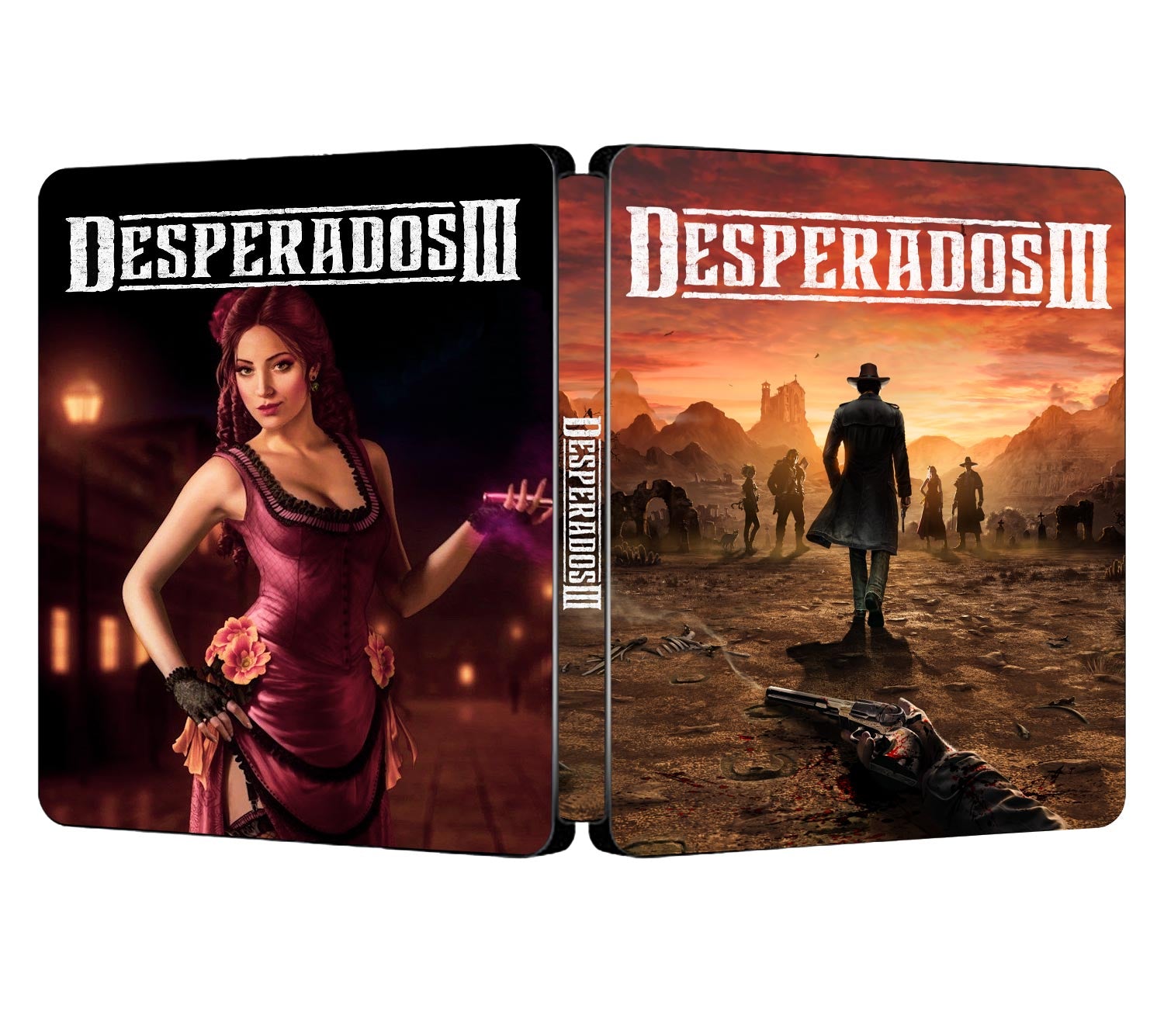 Desperados 3 Custom Made Steelbook Case For (Sony PlayStation 5, Sony PlayStation 4, Xbox) New