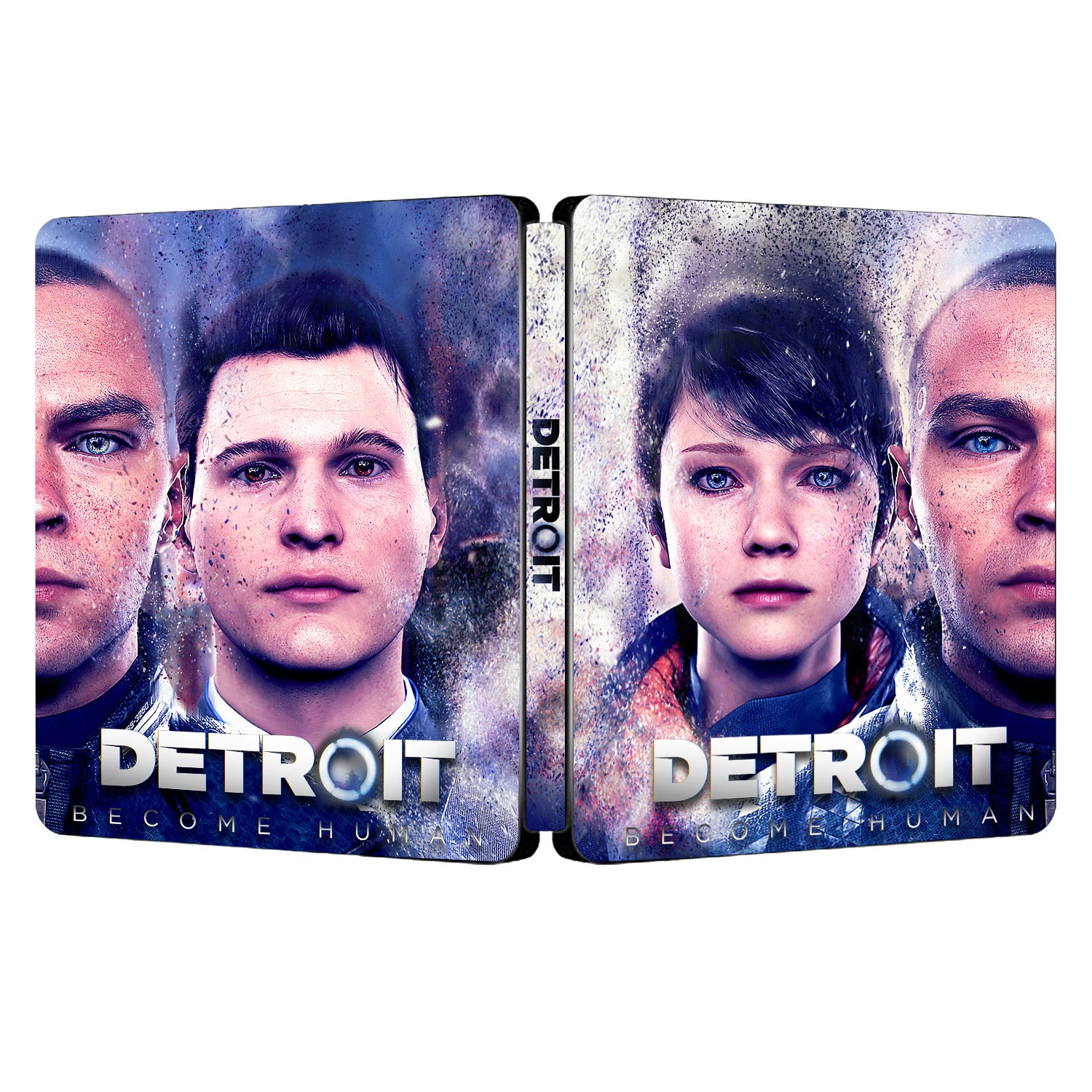 Detroit Become Human Custom Made Steelbook Case For (Sony PlayStation 5, Sony PlayStation 4, Xbox) New