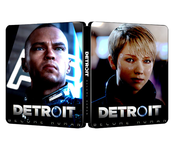 Detroit Become Human Custom Made Steelbook Case For (Sony PlayStation 5, Sony PlayStation 4, Xbox) New