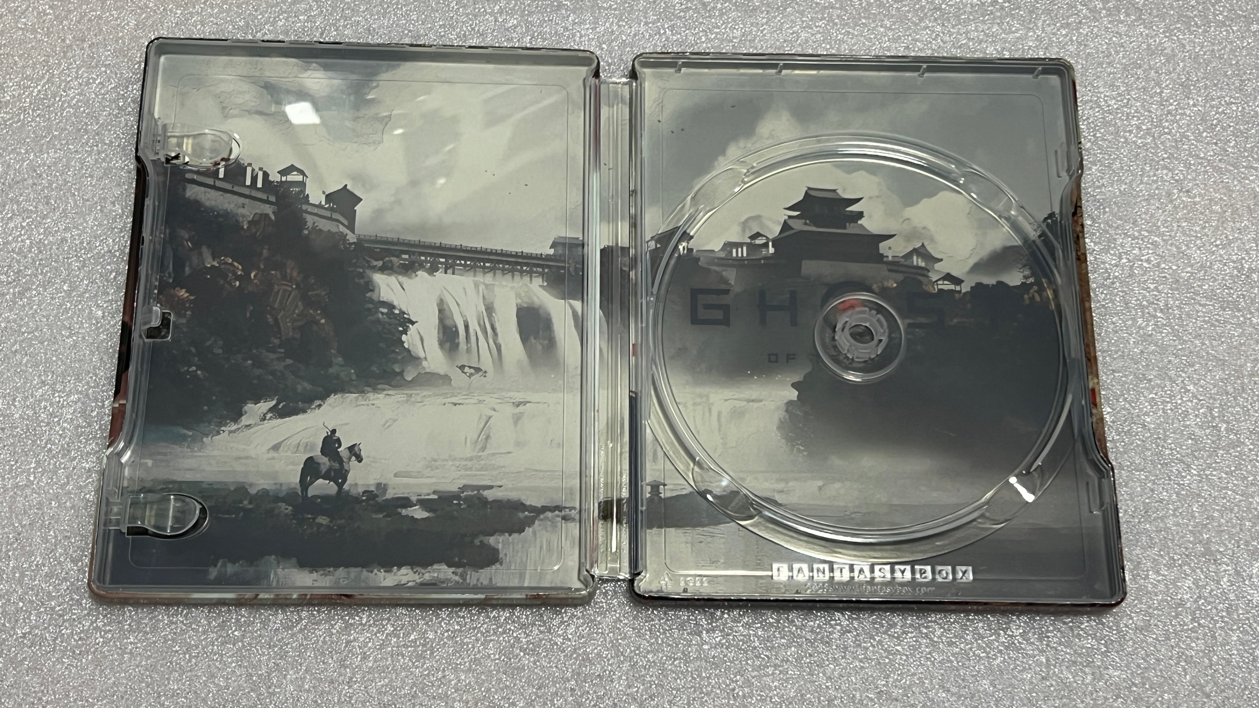 Ghost of Tsushima Director's Cut Custom made Steelbook Case only for (Sony PlayStation 5, Sony PlayStation 4, Xbox) New