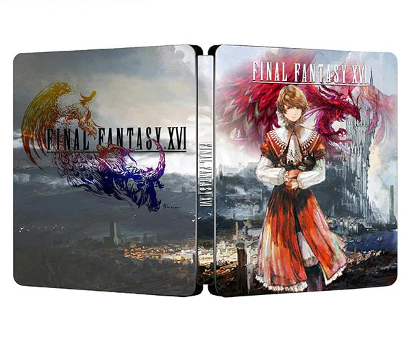 Final Fantasy XVI Custom made Steelbook Case only for (Sony PlayStation 5, Sony PlayStation 4, Xbox) New