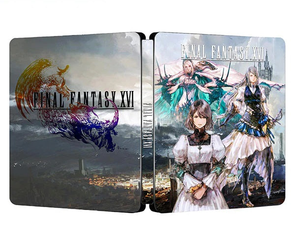 Final Fantasy XVI Custom made Steelbook Case only for (Sony PlayStation 5, Sony PlayStation 4, Xbox) New