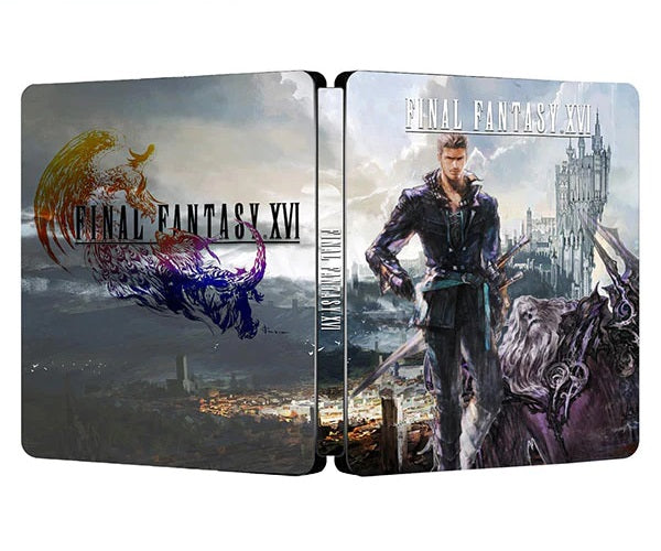 Final Fantasy XVI Custom made Steelbook Case only for (Sony PlayStation 5, Sony PlayStation 4, Xbox) New