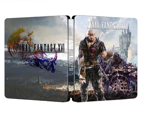 Final Fantasy XVI Custom made Steelbook Case only for (Sony PlayStation 5, Sony PlayStation 4, Xbox) New