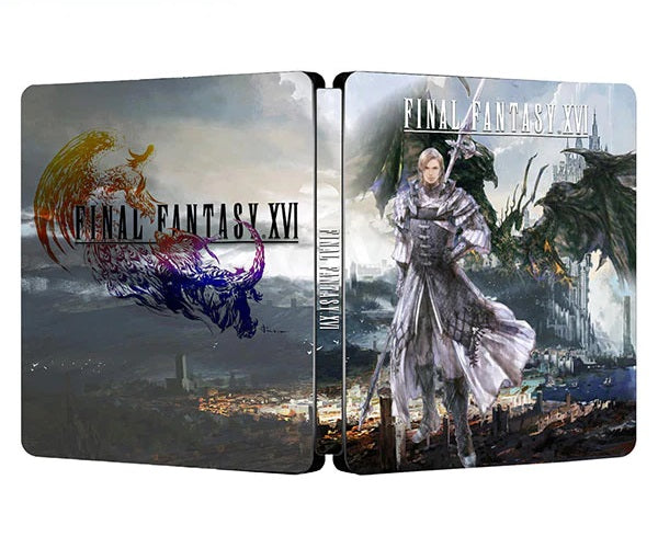 Final Fantasy XVI Custom made Steelbook Case only for (Sony PlayStation 5, Sony PlayStation 4, Xbox) New