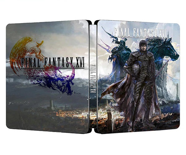 Final Fantasy XVI Custom made Steelbook Case only for (Sony PlayStation 5, Sony PlayStation 4, Xbox) New