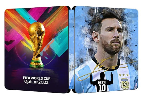 Fifa 2022 Custom made Steelbook Case only for (Sony PlayStation 5, Sony PlayStation 4, Xbox) New