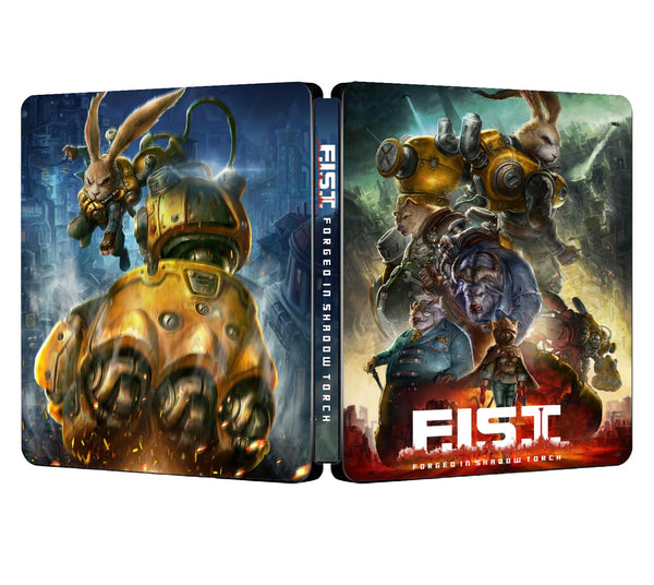 F.I.S.T Forged in Shadow Torch Custom made Steelbook Case only for (Sony PlayStation 5, Sony PlayStation 4, Xbox) New