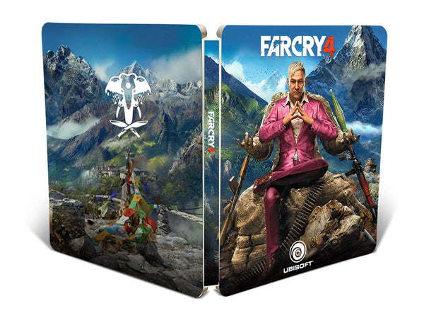 Far Cry 4 Custom made Steelbook Case only for (Sony PlayStation 5, Sony PlayStation 4, Xbox) New