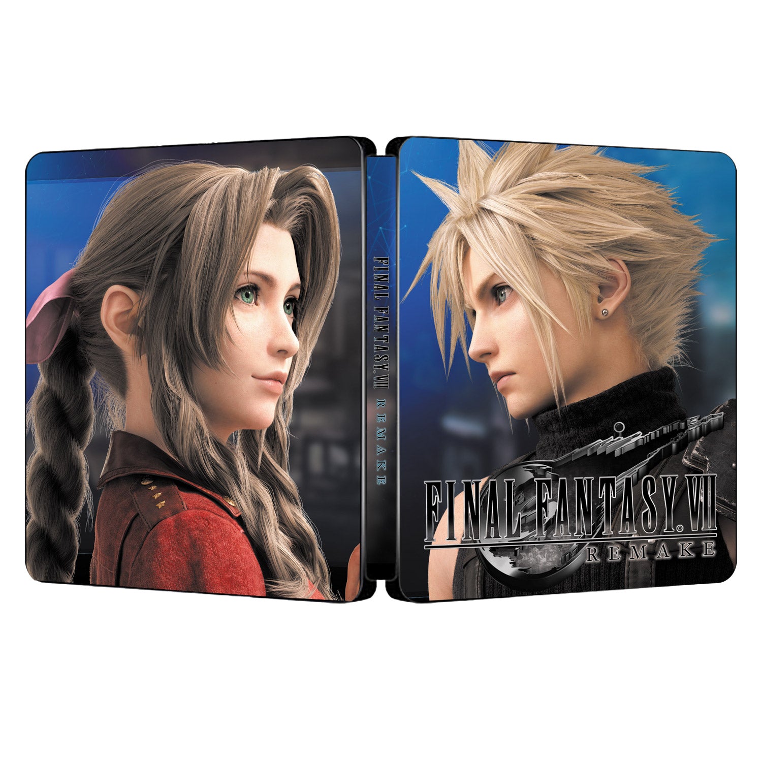 Final Fantasy 7 Custom made Steelbook Case only for (Sony PlayStation 5, Sony PlayStation 4, Xbox) New