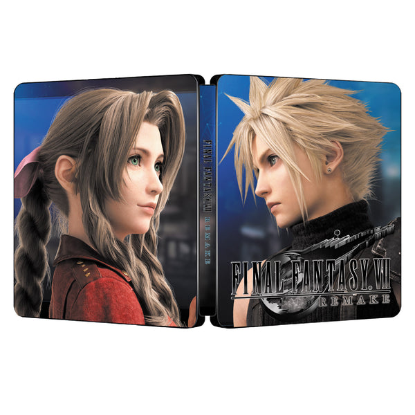 Final Fantasy 7 Custom made Steelbook Case only for (Sony PlayStation 5, Sony PlayStation 4, Xbox) New