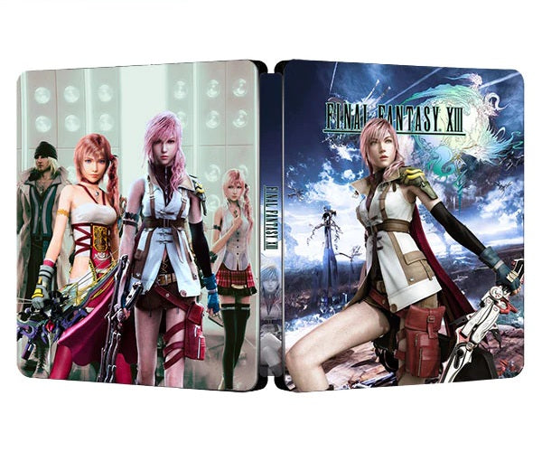 Final Fantasy XIII Custom made Steelbook Case only for (Sony PlayStation 5, Sony PlayStation 4, Xbox) New