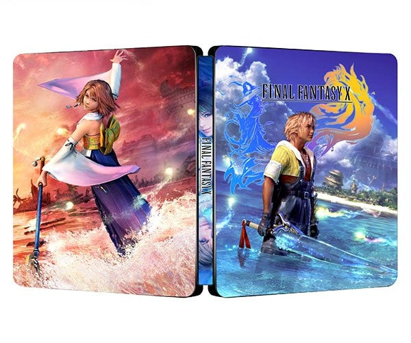 Final Fantasy X Custom made Steelbook Case only for (Sony PlayStation 5, Sony PlayStation 4, Xbox) New