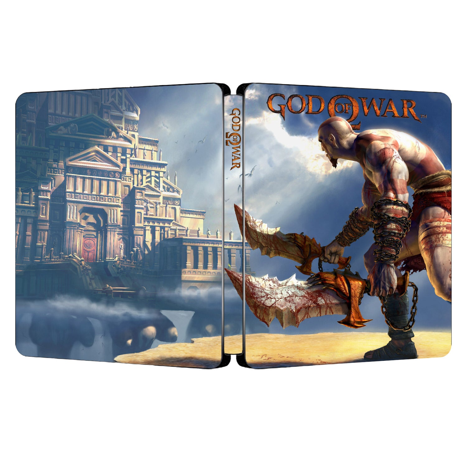 God of War I Custom made Steelbook Case only for (Sony PlayStation 5, Sony PlayStation 4, Xbox) New