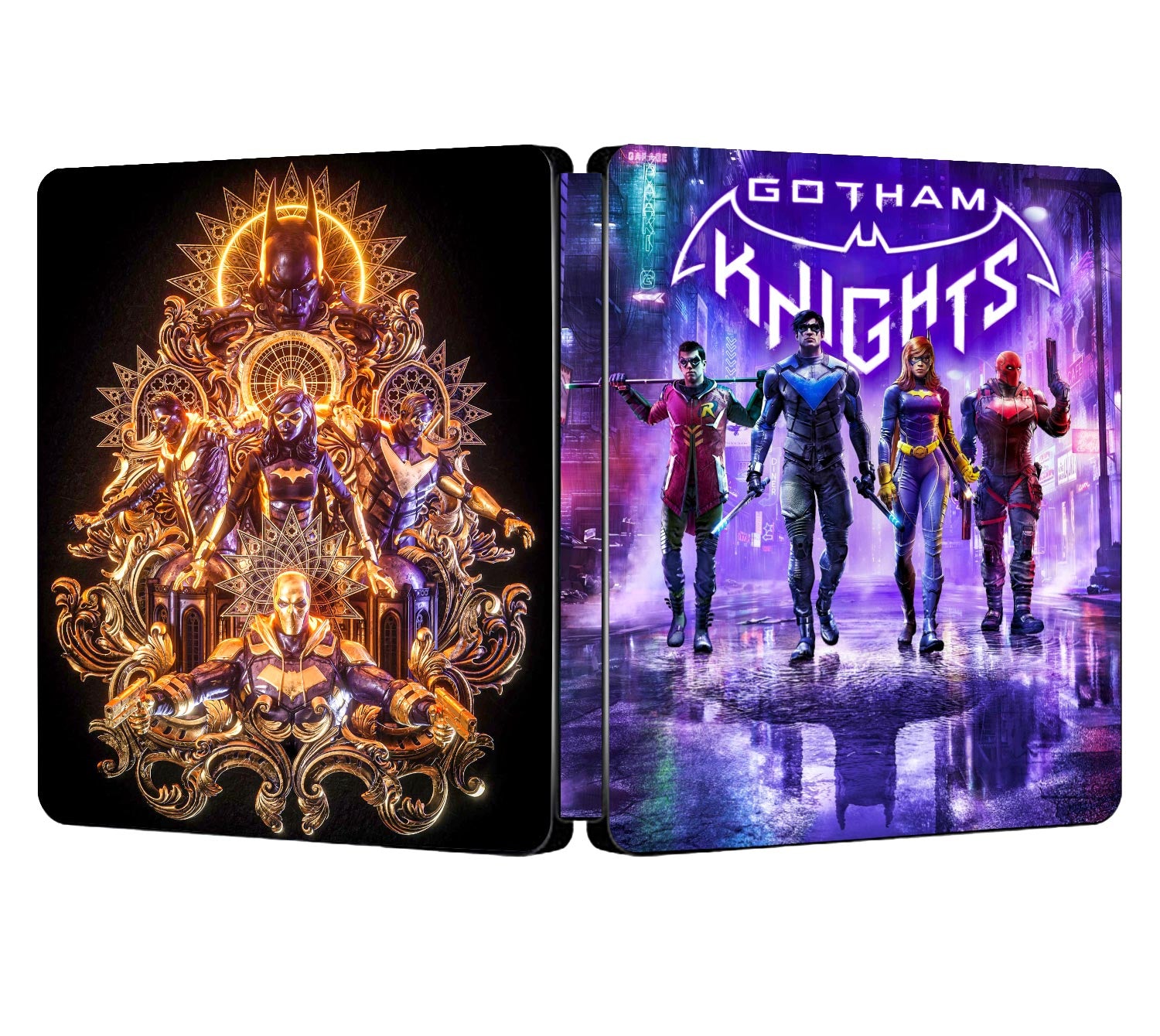 Gotham Knights Custom Made Steelbook Case For (Sony PlayStation 5, Sony PlayStation 4, Xbox) New